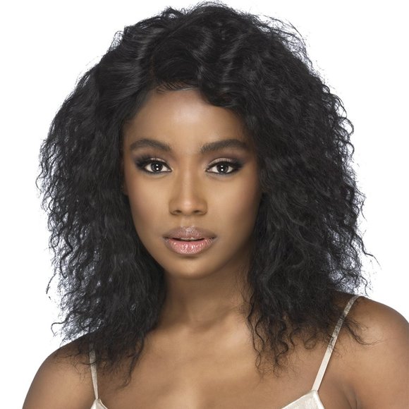 HUMAN HAIR 16" LAYERED BODY WAVE 360 LACE WIG - Picture 3 of 4